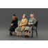 1/35 German Sitting Civilians 1930s-1940s (5 Figures)