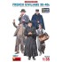 1/35 French Civilians 1930-40s (5 figures w/resin heads)
