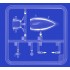 1/48 P-47M Thunderbolt Dorsal Fin Basic Kit