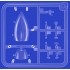 1/48 P-47M Thunderbolt Dorsal Fin Basic Kit