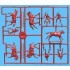 1/72 French Mounted Knights XV Century (20 figures w/20 Horses)