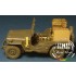 1/35 SCR-193 US WWII Radio Set for Jeep + Stowage Rack + Workable Leaf Springs