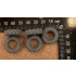 1/35 Land Cruiser 7.50 Military Pattern Tyres for Meng kits
