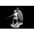 120mm Zulu Warrior and British Colour Sergeant, Rorkes Drift (2 figures w/diorama)