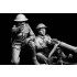 120mm WWI Vickers Machine Gun Team (2 figures w/gun)