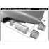 1/48 F-4 E/F/G/J/EJ/S GE Exhaust Nozzle & After Burner (Opened) for Academy/Hasegawa kits