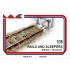 1/35 Rails (300mm) and Sleepers (16pcs)