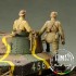 1/35 Imperial Japanese Army Tank Crew 1930 (2 Figures + Regin Head)