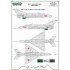 1/144 North Korean MiG-21 Aircraft Decals