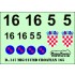 1/32 MiG-21UMD Croatian 165 Display Plane Decals (Kopia)