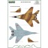 1/72 Asian MiG-29 Fulcrum Aircraft Decals Part II
