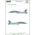 1/72 Asian MiG-29 Fulcrum Aircraft Decals Part II