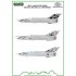 1/48 MiG-21 Around The World Croatian AF 25 Anniversary Masks and Decals Set