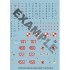 1/48 Mikoyan-Gurevich MiG-23MF Decals & Canopy Paint Masks for Italeri kits