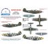 1/32 P-400/P-39 AIRCOBRA Paint Mask for Special Hobby (Canopy Masks + Insignia Masks)