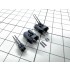 1/350 Kriegsmarine 105mm SK C/33 Guns (LC/37 Twin Mount) x4