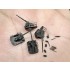 1/350 US Navy 5in/38 Mk.12 Single Mount x4