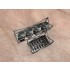 1/700 IJN Type 96 Triple 25mm AA Mount with Anti-Smoke Shield Type A x4