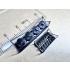 1/700 IJN Type 96 Triple 25mm AA Mount with Anti-Smoke Shield Type C x4