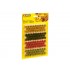 Grass Tufts XL "Blossom" Red, Yellow, Light & Dark Green (92pcs, 12mm)