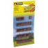 HO Scale Garden Fence (Length: 970mm, Height: 13mm)