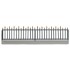 HO Scale Wrought Iron Fence (Length: 820mm, Height: 20mm)