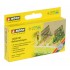 HO Scale Bean Supports (4 wooden frames w/leaf foliage)