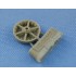 1/32 Wheels and Weighted Tyres for Messerschmitt Bf.109 E-4, E-7 ("Continental" Tyres)