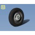 1/35 Mercedes V170 Models Wheels Set (WESA Extra Gelande Military Tyres)