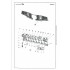 Photoetch for 1/48 Focke-Wulf Fw.190 A/F/G Landing Flaps for Tamiya/Eduard kit