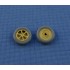 1/72 Wheels for Gloster Gladiator MK.II (resin + PE parts)