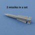1/72 AIM-54 Phoenix air-to-air Missile (2pcs, with decal)