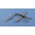 1/72 WWII German Messerschmitt Bf-109 F-2 / F-4 Detail-up set for Zvezda kit