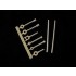 1/35 D9R Hydraulic Pressure Rod for Meng SS-002 kit (Resin+2 Metal Parts)