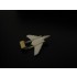 1/700 De Havilland Sea Vixen FAW.2 (4 Sets: Resin+PE)