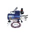 Gravity Feed Airbrush & Compressor Set with step-down transformer