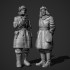 1/35 Soviet Tank Officers In Sheepskin Coat Set (2 figures)