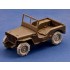 1/35 Road Wheels with Chains for WWII US Jeep (4pcs)