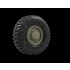 1/35 MAN LKW 10T Mil Road Wheels (Continental MIL)