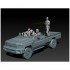 1/35 Africa PICK UP Crews (3 Figures & 1 Hyena w/DSHK) for AK-35002/Meng Pick up/Guntruck