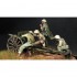 1/35 Vietminh Mountain Gun Team (4 figures + 1 Type 41 75mm gun)