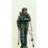 1/35 Injured Soldier - One Leg Man