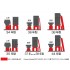 1/35 WWII German Gas Mask Container Set [Improved version]