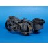 1/35 German KS600 Motorcycle and Sidecar 3D Parts Set  for Tamiya #35384