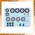 1/72 Supermarine Spitfire PR Type C-G Conversion Set + Vacu Canopy + Decals for Airfix kit