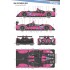 Decals for 1/24 OAK PESCAROLO LMP2 24H Du Mans 2011