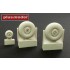 1/72 Douglas C-47 Skytrain Wheels with Cover