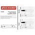 1/35 Ammunition 88 mm for Tiger II, Jagdpanther, Elefant (10 cartridges)