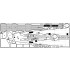 1/200 USS BB-61 Iowa 1944 Wooden Deck Set (Teak Tone) for Trumpeter 03706 kit