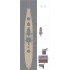 1/350 WWII USS BB-63 Missouri Wooden Deck Set (Natural tone) for Tamiya [Type2] #78029